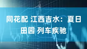 同花配 江西吉水：夏日田园 列车疾驰