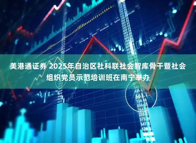 美港通证券 2025年自治区社科联社会智库骨干暨社会组织党员示范培训班在南宁举办